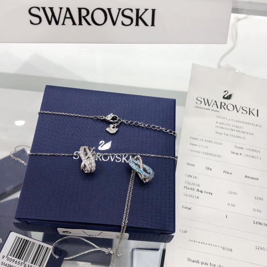 Sale Swarovski Twist Rows Pendant 5582806 5563907 For Swarovski 